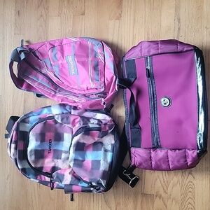Backpack & BAGS mix EUC (Tracker, Trail Maker & Foxy Jeans).*All bags Sold t…